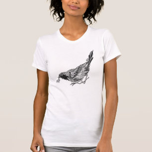 T-shirt Tatouage d'oiseau