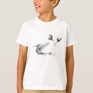 T-shirt Tatouage d'oiseau de Psychedlic