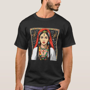 T-shirt Tatouage Kabyle Amazigh Berbère Tifinagh Yaz Desig