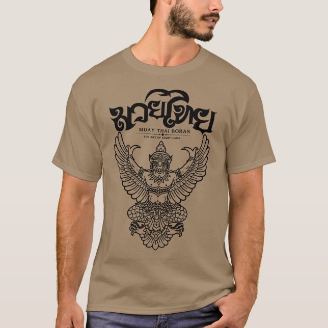 T-shirt Tatouage Muay Thai Garuda (Devant)