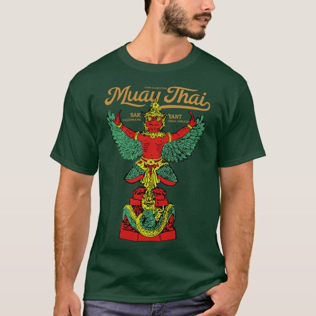 T-shirt Tatouage Muay Thai Le Garuda (Devant)