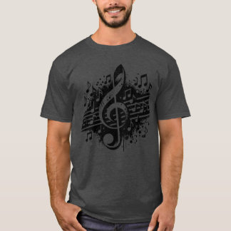 T-shirt Tatouage Musique Tatouage Avec Clef