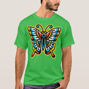 T-shirt tatouage papillon