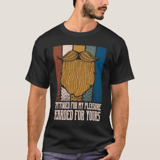 T-shirt Tatouage pour mon plaisir Porté pour votre barbe
