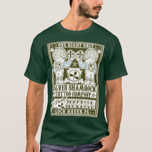 T-shirt Tatouage Shamrock Argent Entreprise Shamrock abatt