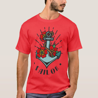 T-shirt Tatouage Vintage