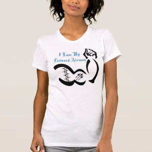 T-shirt tatoué d'aviateur