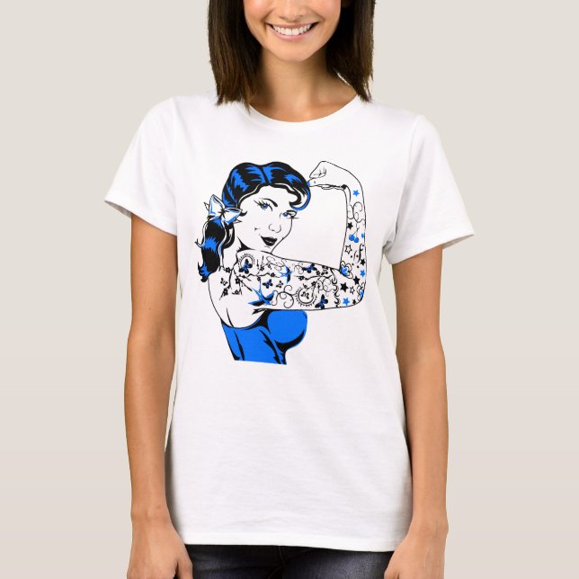 T-shirt tatoué et fabuleux (Devant)