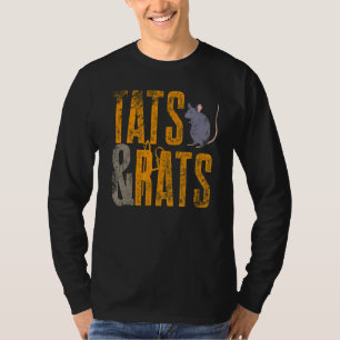 T-shirt Tatting Rat Tats Et Rats Animal De Compagnie Rat P