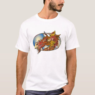 T-shirt Tattoo Art Dragon Head - Chemise