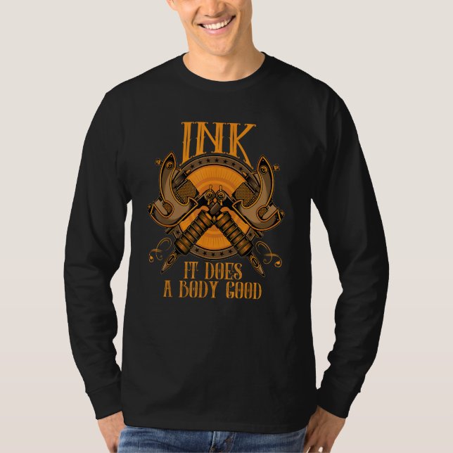 T-shirt Tattoo Artist Ink it does a body good (Devant)