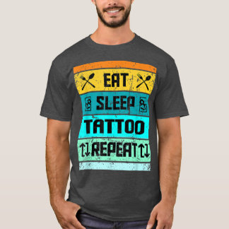 T-Shirt Tattoo Artiste Tattoo Amant Drôle Tatouage