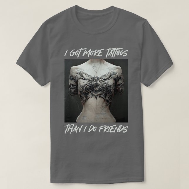 T-shirt Tattoo Motif (Design devant)