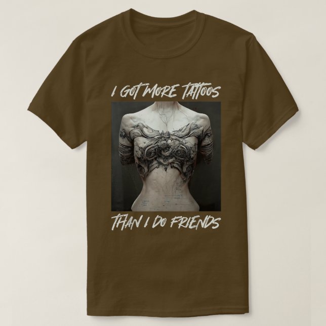 T-shirt Tattoo Motif (Design devant)