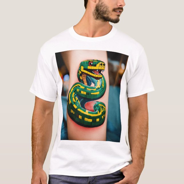 T-shirt Tattoo Snake (Devant)