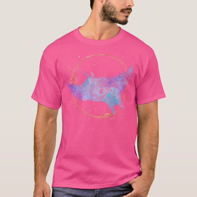 T-shirt Tattoo Stingray Manta (Devant)