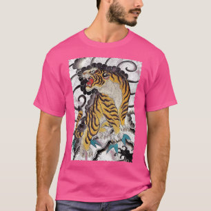 T-shirt Tattoo style traditionnel japonais tigre