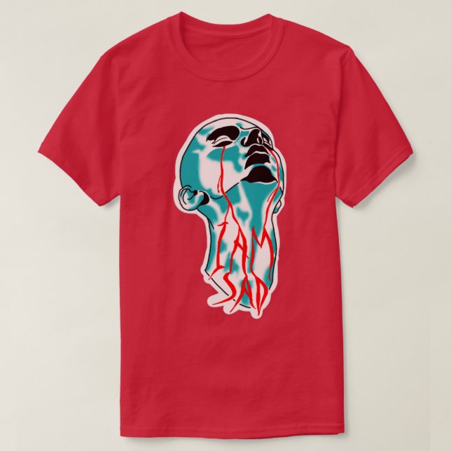 T-shirt Tattoo triste (Design devant)