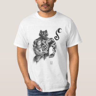 T-shirt Tattoo Werewolf