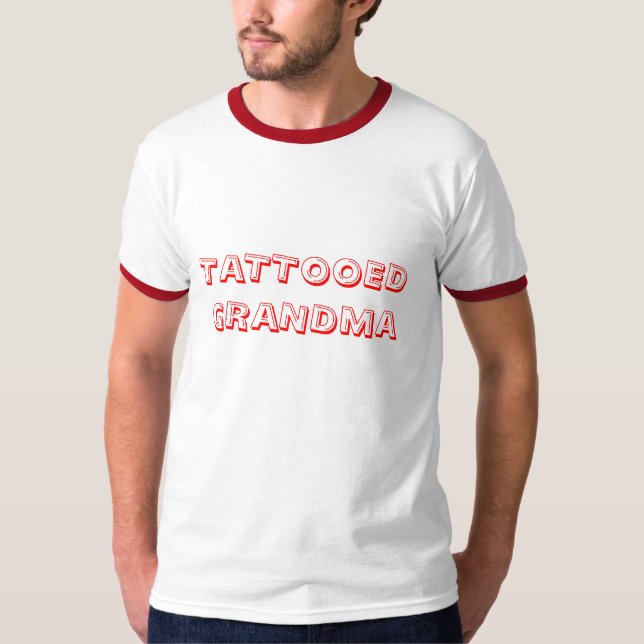 T-SHIRT TATTOOEDGRANDMA (Devant)