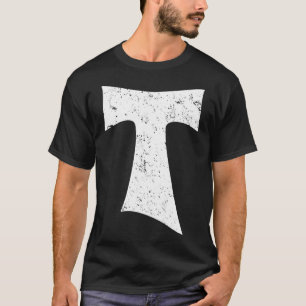 T-shirt Tau Cross Franciscan Saint Anthonys Croix catholiq