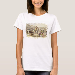 T-shirt Taureau chargeant un picador, 1865 (litho de