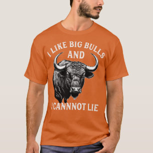 T-shirt Taureau Comme Gros Bulls Rodeo Bull Rider Wester