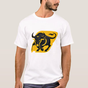 T-shirt Taureau de charge - Puissance en mouvement