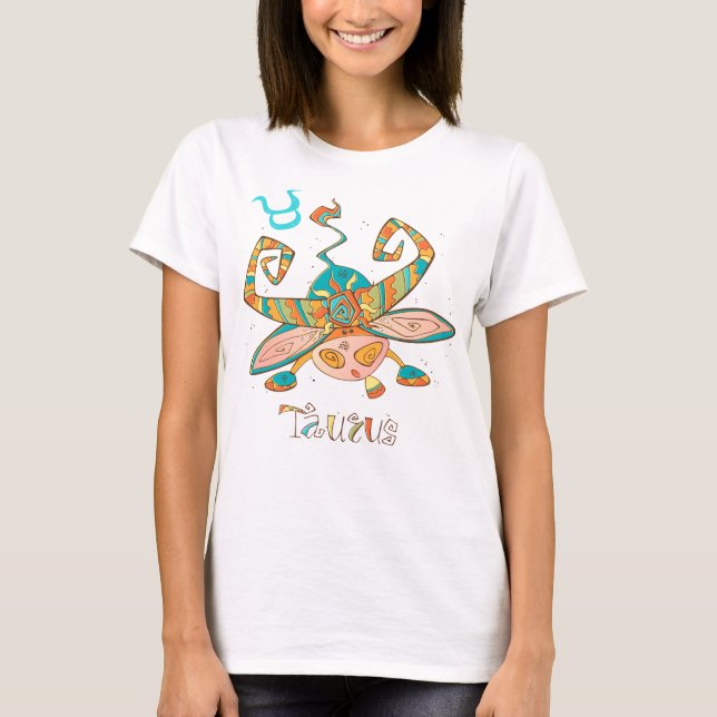 T-shirt Taureau doux (Devant)