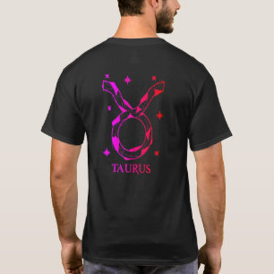 T-shirt Taureau Féminin Zodiaque Pour Les Fans D'Astrologi