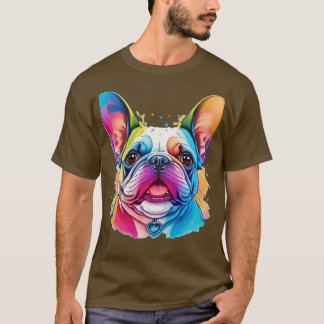 T-shirt taureau français coloré 1