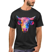 T-shirt taureau Prismatic