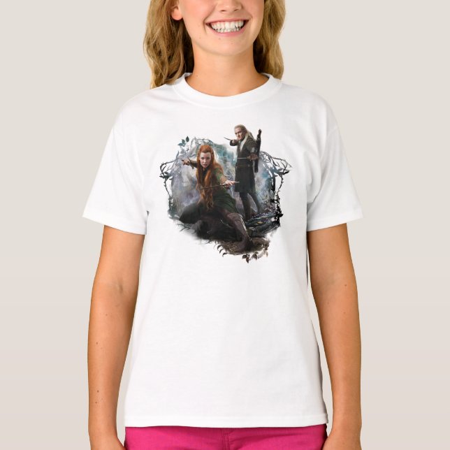 T-shirt TAURIEL™ et LEGOLAS GREENLEAF™ Graphique (Devant)