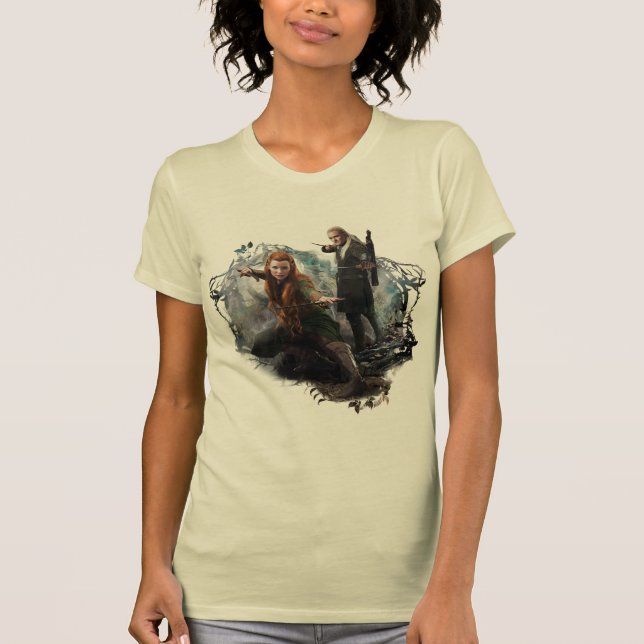 T-shirt TAURIEL™ et LEGOLAS GREENLEAF™ Graphique (Devant)