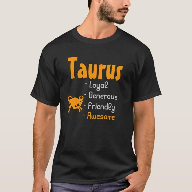 T-shirt Taurus (Devant)