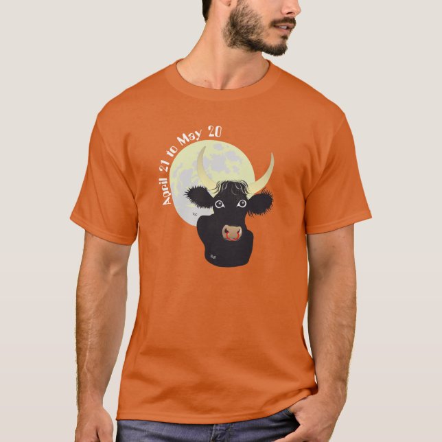 T-shirt Taurus 21 avril au 20 mai (Devant)