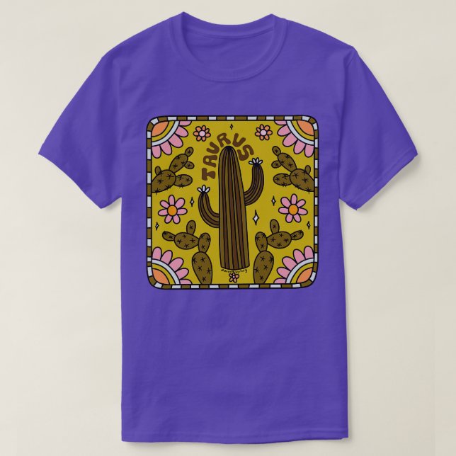 T-shirt Taurus Cactus (Design devant)