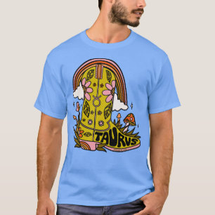 T-shirt Taurus Cowboy Boot