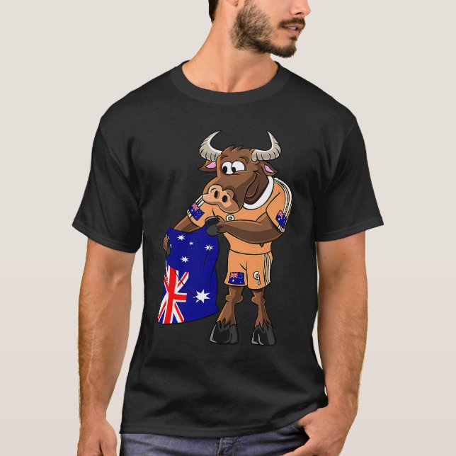 T-shirt Taurus éventail australien (Devant)