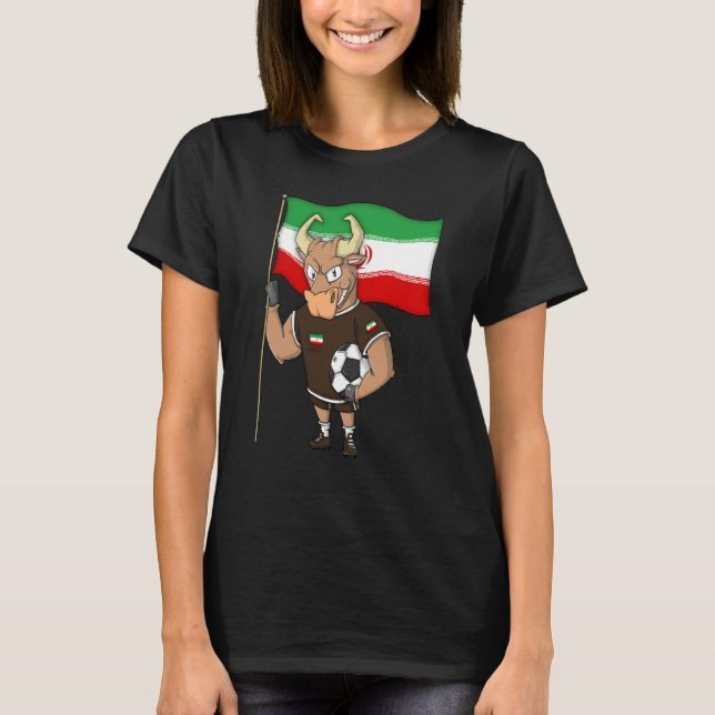 T-shirt Taurus Fan Iran (Devant)