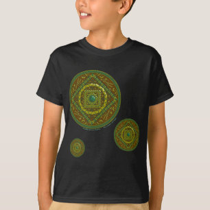 T-shirt Taurus Mandala Chemise foncée enfant et bébé