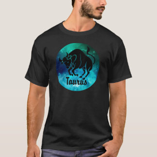 T-shirt Taurus On Space Arrière - plan