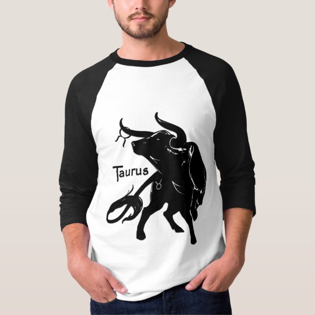 T-shirt Taurus puissant le Zodiaque Bull (Devant)