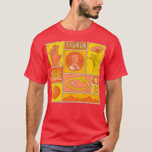 T-shirt Taurus vintage Signes zoodiaques