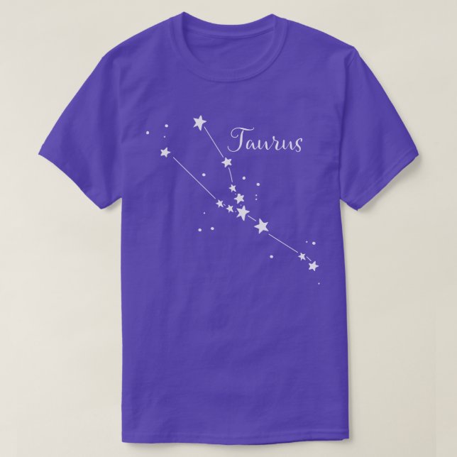 T-shirt Taurus Zodiac Constellation (Design devant)
