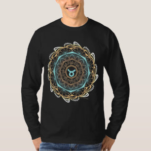 T-shirt Taurus Zodiac Mandala