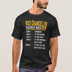 T-shirt Taux horaire du vice-chancelier