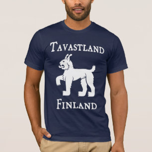 T-shirt Tavastland (Tavastia) (Häme), Finlande (Suomi)
