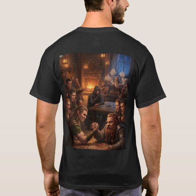 T-shirt Taverne elfique (Dos)