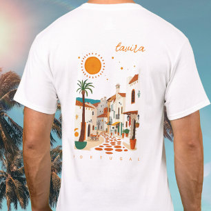 T-shirt Tavira Portugal tenue de ville blanche vêtements